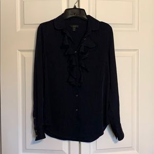 J.Crew Navy Blouse